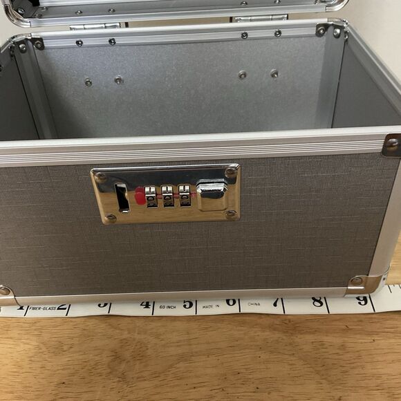 Imicsun Empty Medicine Lockbox Gray Portable Case 3 Digit Combination New - Picture 7 of 10